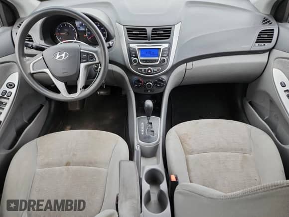2014 Hyundai Accent GS с VIN KMHCT5AE9EU192199, выставлен на аукционе Copart как лот 81595035 с пробегом 151 039 миль миль и Списание • Salvage title. История ставок и продаж доступна на DreamBid. Изображение 8.