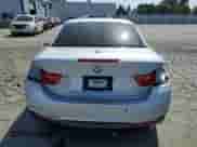 2015 BMW 4 Series 428i with VIN WBA3V7C5XF5A24641, listed as a Copart auction lot 61195125 with 60,499 mi miles and Salvage title. Bid and sale history available at DreamBid. Image 6.