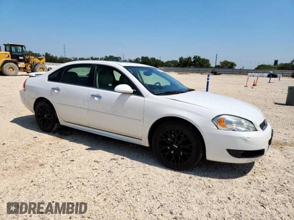 2014 Chevrolet Impala LTZ with VIN 2G1WC5E38E1173609, listed as a Copart auction lot 80224965 with 160,303 mi miles and Salvage title. Bid and sale history available at DreamBid. Image 4.