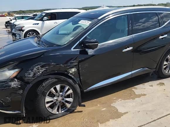 2015 Nissan Murano Platinum with VIN 5N1AZ2MH9FN205698, listed as a Copart auction lot 80326255 with 225,557 mi miles and Salvage title. Bid and sale history available at DreamBid. Image 14.