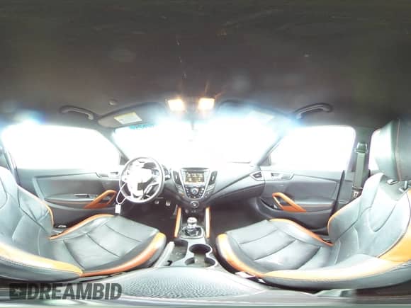 2016 Hyundai Veloster Turbo с VIN KMHTC6AE5GU300553, выставлен на аукционе Copart как лот 71202625 с пробегом 84 144 миль миль и Списание • Salvage title. История ставок и продаж доступна на DreamBid. Изображение 14.
