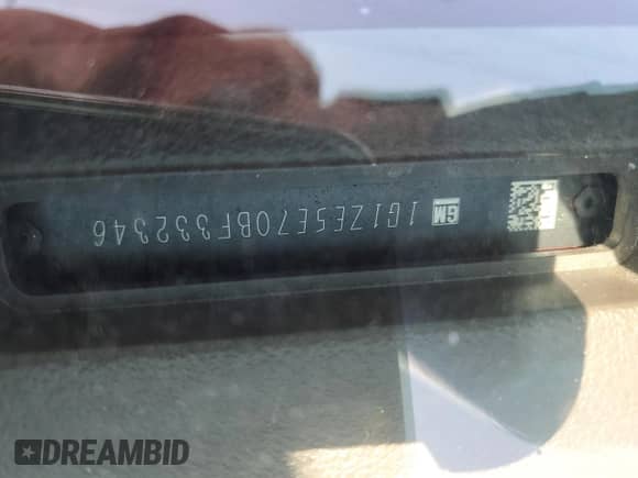 2011 Chevrolet Malibu LTZ with VIN 1G1ZE5E70BF332346, listed as a Copart auction lot 69918155 with 129,547 mi miles and Non repairable. Bid and sale history available at DreamBid. Image 12.