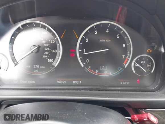 2012 BMW 5 Series 550i xDrive with VIN WBAFU9C5XCC787257, listed as a IAAI auction lot 42394843 with 94,829 mi miles and . Bid and sale history available at DreamBid. Image 7.