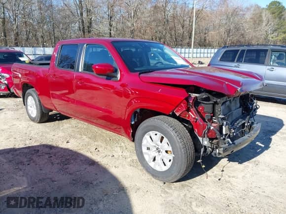 2022 Nissan Frontier SV with VIN 1N6ED1FJ5NN662437, listed as a IAAI auction lot 41584962 with 42,349 mi miles and . Bid and sale history available at DreamBid. Image 1.