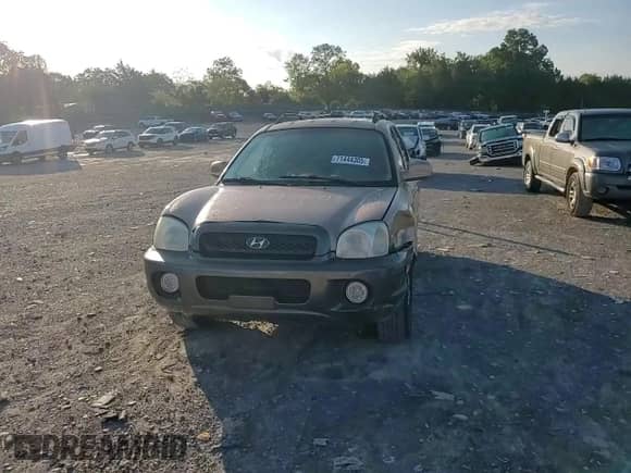 2003 Hyundai Santa Fe GLS with VIN KM8SC73D33U350366, listed as a Copart auction lot 71444305 with 161,116 mi miles and Salvage title. Bid and sale history available at DreamBid. Image 14.
