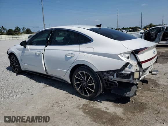 2020 Hyundai Sonata SEL Plus с VIN 5NPEJ4J22LH017724, выставлен на аукционе Copart как лот 57483775 с пробегом 59 313 миль миль и Списание • Salvage title. История ставок и продаж доступна на DreamBid. Изображение 2.