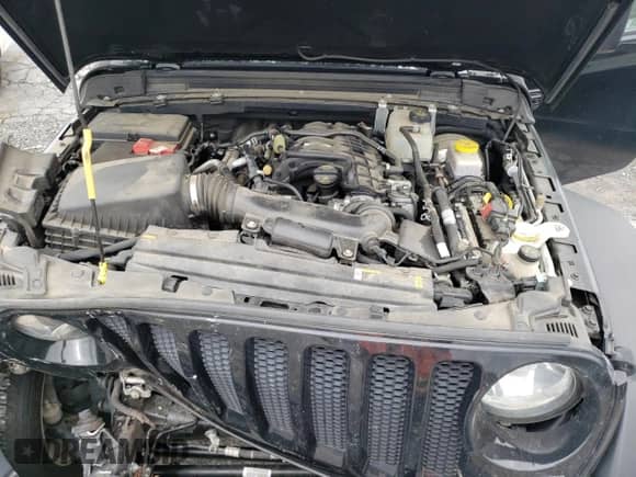 2023 Jeep Wrangler Willys with VIN 1C4HJXDG5PW507791, listed as a Copart auction lot 86446345 with 72,982 mi miles and Salvage title. Bid and sale history available at DreamBid. Image 11.