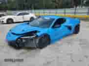 2024 Chevrolet Corvette 1LT z VIN 1G1YA2D40R5130751, wystawiony jako Copart lot #84443435 z przebiegiem 16 116 mil mil oraz Szkoda całkowita • Salvage title. Historia ofert i sprzedaży dostępna na DreamBid. Obrazek 1.