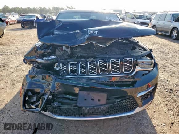 2023 Jeep Grand Cherokee Summit z VIN 1C4RJHEG0PC505988, wystawiony jako Copart lot #81799245 z przebiegiem Nie podano mil oraz Szkoda całkowita • Salvage title. Historia ofert i sprzedaży dostępna na DreamBid. Obrazek 5.