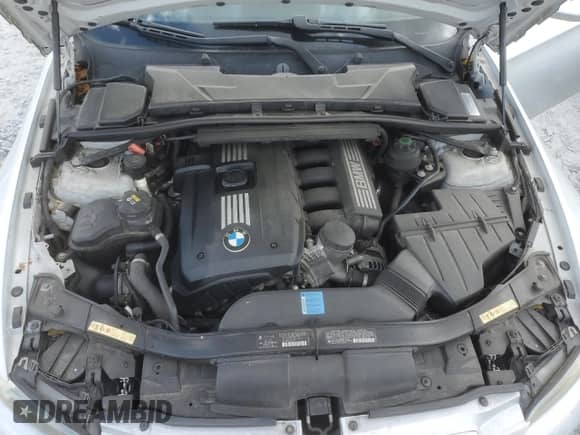 2009 BMW 3 Series 328i with VIN WBAWR33599P460929, listed as a Copart auction lot 84867615 with 123,688 mi miles and Salvage title. Bid and sale history available at DreamBid. Image 11.