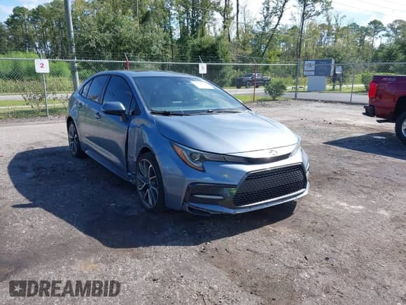 2021 Toyota Corolla XSE z VIN 5YFT4MCE8MP091479, wystawiony jako IAAI lot #42969795 z przebiegiem 63 173 mil mil oraz . Historia ofert i sprzedaży dostępna na DreamBid. Obrazek 1.