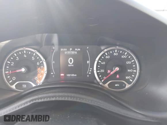 2017 Jeep Renegade Latitude with VIN ZACCJBBB6HPF27549, listed as a IAAI auction lot 43106137 with 102,105 mi miles and . Bid and sale history available at DreamBid. Image 7.