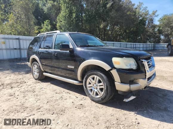 2008 Ford Explorer Eddie Bauer z VIN 1FMEU74E98UA97806, wystawiony jako Copart lot #87465715 z przebiegiem 187 772 mil mil oraz Szkoda całkowita • Salvage title. Historia ofert i sprzedaży dostępna na DreamBid. Obrazek 4.