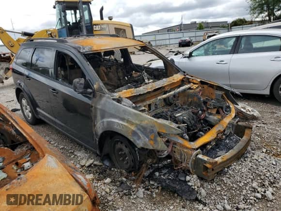 2012 Dodge Journey American Value z VIN 3C4PDCABXCT355432, wystawiony jako Copart lot #83928665 z przebiegiem Nie podano mil oraz Szkoda całkowita • Salvage title. Historia ofert i sprzedaży dostępna na DreamBid. Obrazek 4.