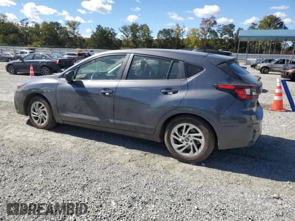 2024 Subaru Impreza z VIN JF1GUABC0R8385791, wystawiony jako Copart lot #86156075 z przebiegiem 19 348 mil mil oraz Szkoda całkowita • Salvage title. Historia ofert i sprzedaży dostępna na DreamBid. Obrazek 2.