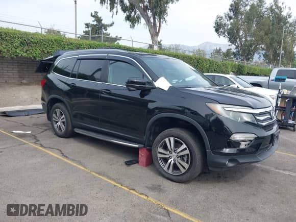 2016 Honda Pilot EX-L z VIN 5FNYF5H86GB040328, wystawiony jako IAAI lot #43099792 z przebiegiem 75 189 mil mil oraz . Historia ofert i sprzedaży dostępna na DreamBid. Obrazek 1.