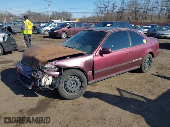 1994 Honda Civic with VIN 2HGEJ1232RH525345, listed as a IAAI auction lot 41646722 with 186,326 mi miles and . Bid and sale history available at DreamBid. Image 20.