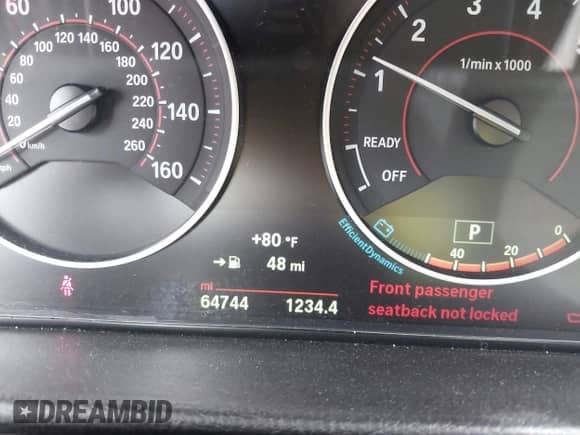 2015 BMW 4 Series 428i xDrive с VIN WBA3T1C55FP820539, выставлен на аукционе IAAI как лот 42073267 с пробегом 64 744 миль миль и . История ставок и продаж доступна на DreamBid. Изображение 7.