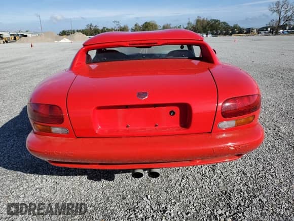 2001 Dodge Viper RT/10 with VIN 1B3ER65E71V700915, listed as a Copart auction lot 79763054 with 8,082 mi miles and Non repairable. Bid and sale history available at DreamBid. Image 6.