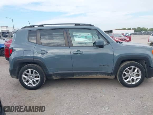 2018 Jeep Renegade Latitude with VIN ZACCJABB9JPH84320, listed as a IAAI auction lot 43326018 with 91,014 mi miles and . Bid and sale history available at DreamBid. Image 13.