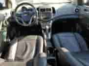 2014 Chevrolet Sonic LTZ with VIN 1G1JE5SB1E4193317, listed as a Copart auction lot 71230705 with Not provided miles and Salvage title. Bid and sale history available at DreamBid. Image 8.