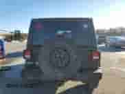 2023 Jeep Wrangler Willys with VIN 1C4HJXDG1PW527567, listed as a Copart auction lot 42218255 with 43,273 mi miles and Salvage title. Bid and sale history available at DreamBid. Image 6.