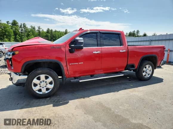 2020 Chevrolet Silverado 2500HD LTZ с VIN 1GC4YPE76LF135560, выставлен на аукционе Copart как лот 60664815 с пробегом Не указан миль и Списание • Salvage title. История ставок и продаж доступна на DreamBid. Изображение 1.