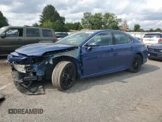 2023 Toyota Camry XSE with VIN 4T1K61AK2PU085502, listed as a Copart auction lot 71410495 with 43,777 mi miles and Salvage title. Bid and sale history available at DreamBid. Image 1.