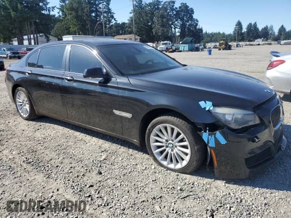 2010 BMW 7 Series 750Li xDrive with VIN WBAKC8C58ACY68508, listed as a Copart auction lot 69868385 with 138,519 mi miles and Salvage title. Bid and sale history available at DreamBid. Image 4.