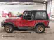 1991 Jeep Wrangler with VIN 2J4FY19P7MJ105423, listed as a IAAI auction lot 42276287 with 128,281 mi miles and . Bid and sale history available at DreamBid. Image 14.