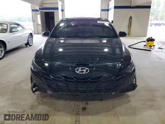 2022 Hyundai Elantra Blue with VIN KMHLM4AJ0NU025864, listed as a Copart auction lot 84449325 with 48,263 mi miles and Clean title. Bid and sale history available at DreamBid. Image 5.