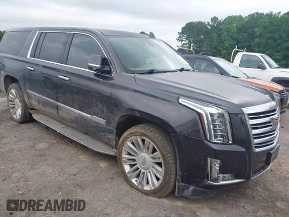 2016 Cadillac Escalade ESV Platinum с VIN 1GYS4KKJ1GR104298, выставлен на аукционе IAAI как лот 42347329 с пробегом 140 059 миль миль и . История ставок и продаж доступна на DreamBid. Изображение 1.