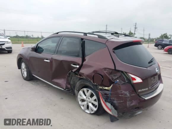 2014 Nissan Murano SV с VIN JN8AZ1MU9EW414741, выставлен на аукционе IAAI как лот 42392127 с пробегом Не указан миль и . История ставок и продаж доступна на DreamBid. Изображение 3.