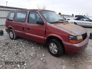 1995 Dodge Caravan with VIN 2B4GH2534SR102963, listed as a Copart auction lot 83561614 with 168,528 mi miles and Salvage title. Bid and sale history available at DreamBid. Image 4.
