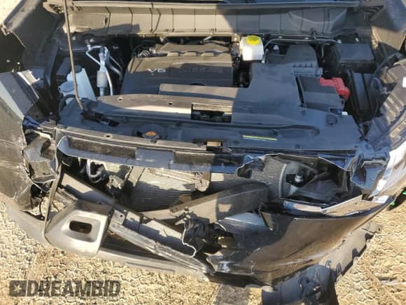 2022 Nissan Pathfinder S with VIN 5N1DR3AC5NC212542, listed as a Copart auction lot 48945195 with 34,713 mi miles and Salvage title. Bid and sale history available at DreamBid. Image 13.