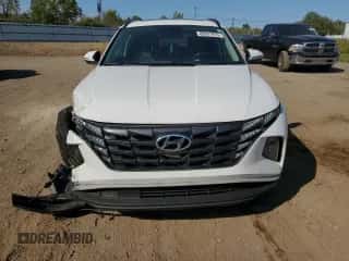 2023 Hyundai Tucson SEL with VIN 5NMJFCAE6PH287224, listed as a Copart auction lot 80291915 with 37,963 mi miles and Salvage title. Bid and sale history available at DreamBid. Image 5.