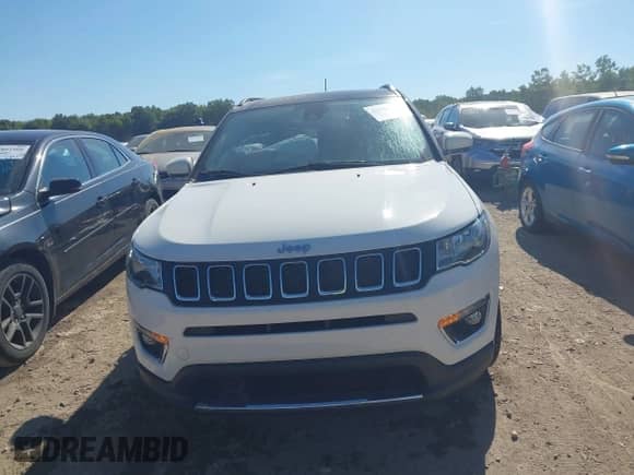 2021 Jeep Compass Limited with VIN 3C4NJDCB7MT546066, listed as a IAAI auction lot 43006523 with 77,114 mi miles and . Bid and sale history available at DreamBid. Image 12.