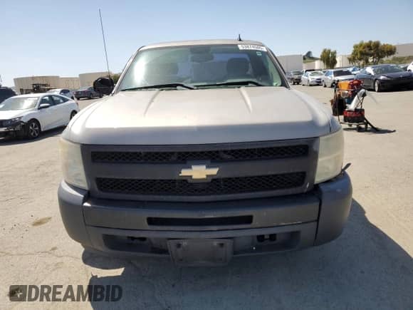 2009 Chevrolet Silverado 1500 Work Truck with VIN 1GCEC14X39Z180593, listed as a Copart auction lot 53874505 with 175,752 mi miles and Salvage title. Bid and sale history available at DreamBid. Image 5.