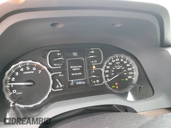 2019 Toyota Tundra Limited z VIN 5TFSY5F12KX245102, wystawiony jako Copart lot #80249875 z przebiegiem 24 383 mil mil oraz Szkoda całkowita • Salvage title. Historia ofert i sprzedaży dostępna na DreamBid. Obrazek 9.