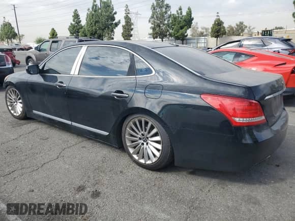 2014 Hyundai Equus Ultimate with VIN KMHGH4JH4EU080465, listed as a Copart auction lot 71093505 with 174,966 mi miles and Clean title. Bid and sale history available at DreamBid. Image 2.