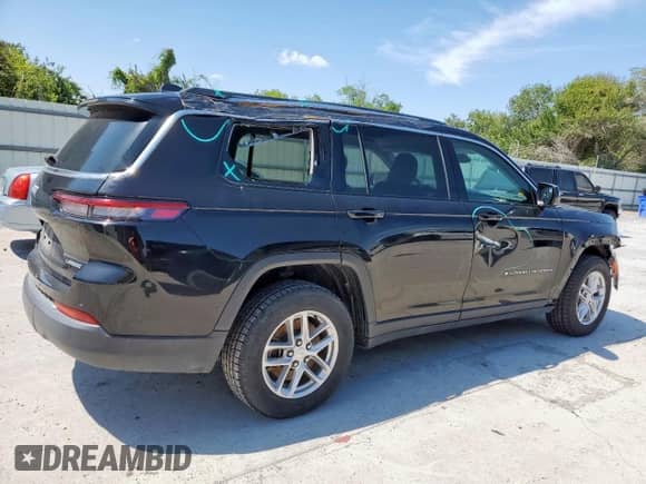 2021 Jeep Grand Cherokee Altitude with VIN 1C4RJKAGXM8197360, listed as a Copart auction lot 81451355 with 177,457 mi miles and Salvage title. Bid and sale history available at DreamBid. Image 3.