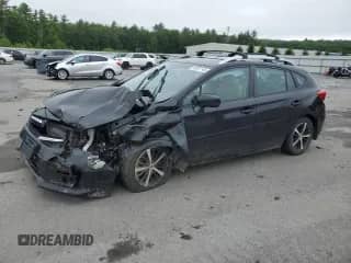 2020 Subaru Impreza Premium with VIN 4S3GTAD61L3718430, listed as a Copart auction lot 60237145 with Not provided miles and Salvage title. Bid and sale history available at DreamBid. Image 1.