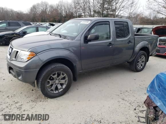2020 Nissan Frontier Pro-4X with VIN 1N6ED0EBXLN710659, listed as a Copart auction lot 87223704 with 50,508 mi miles and Salvage title. Bid and sale history available at DreamBid. Image 1.