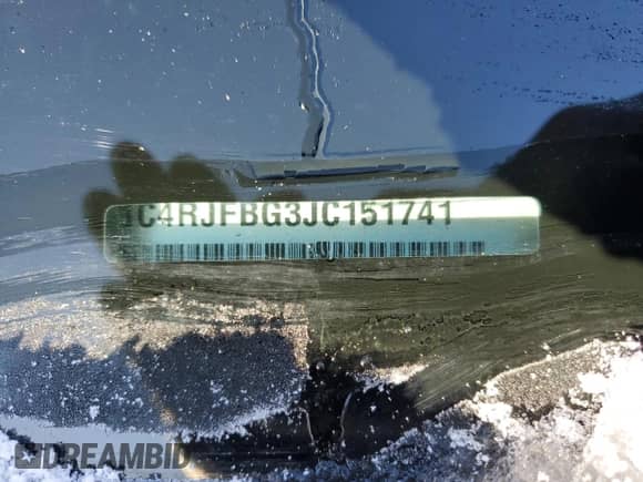 2018 Jeep Grand Cherokee Sterling с VIN 1C4RJFBG3JC151741, выставлен на аукционе Copart как лот 49509045 с пробегом 67 360 миль миль и Списание • Salvage title. История ставок и продаж доступна на DreamBid. Изображение 12.