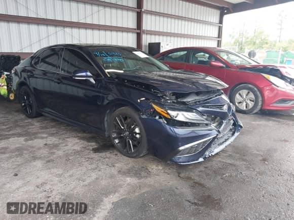 2021 Toyota Camry XSE with VIN 4T1K61AK8MU543474, listed as a IAAI auction lot 43400672 with 63,171 mi miles and . Bid and sale history available at DreamBid. Image 1.