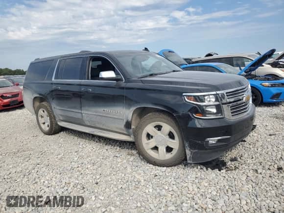 2018 Chevrolet Suburban Premier with VIN 1GNSKJKC2JR386327, listed as a Copart auction lot 71428865 with 82,855 mi miles and Clean title. Bid and sale history available at DreamBid. Image 4.