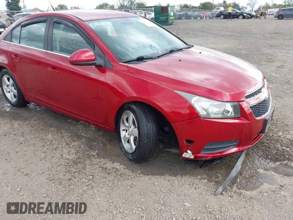 2012 Chevrolet Cruze 1LT with VIN 1G1PF5SC4C7391319, listed as a IAAI auction lot 43391563 with 64,376 mi miles and . Bid and sale history available at DreamBid. Image 6.