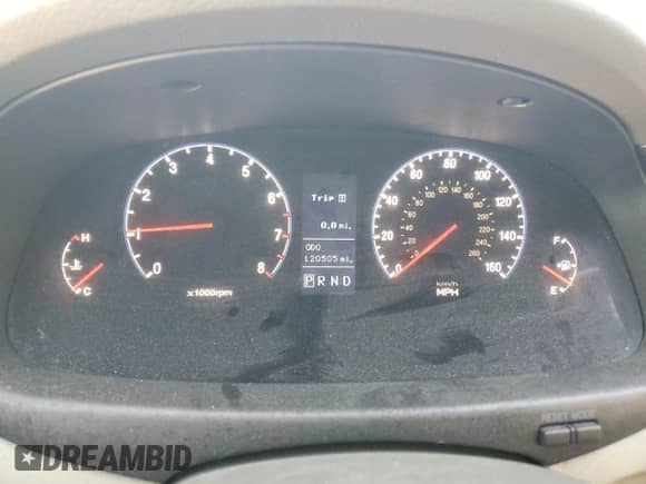 2011 Hyundai Azera Limited с VIN KMHFC4DF6BA537164, выставлен на аукционе Copart как лот 43716655 с пробегом 120 505 миль миль и Списание • Salvage title. История ставок и продаж доступна на DreamBid. Изображение 9.