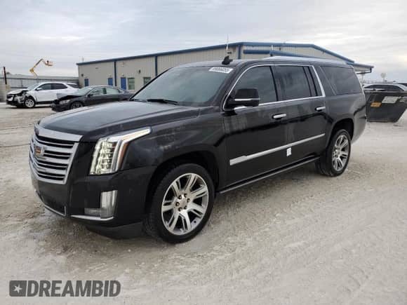 2016 Cadillac Escalade ESV Premium Collection с VIN 1GYS3JKJ8GR328116, выставлен на аукционе Copart как лот 89066055 с пробегом 78 621 миль миль и На запчасти • Non repairable. История ставок и продаж доступна на DreamBid. Изображение 1.