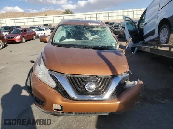 2017 Nissan Murano SL with VIN 5N1AZ2MH9HN112389, listed as a Copart auction lot 47583675 with Not provided miles and Salvage title. Bid and sale history available at DreamBid. Image 5.